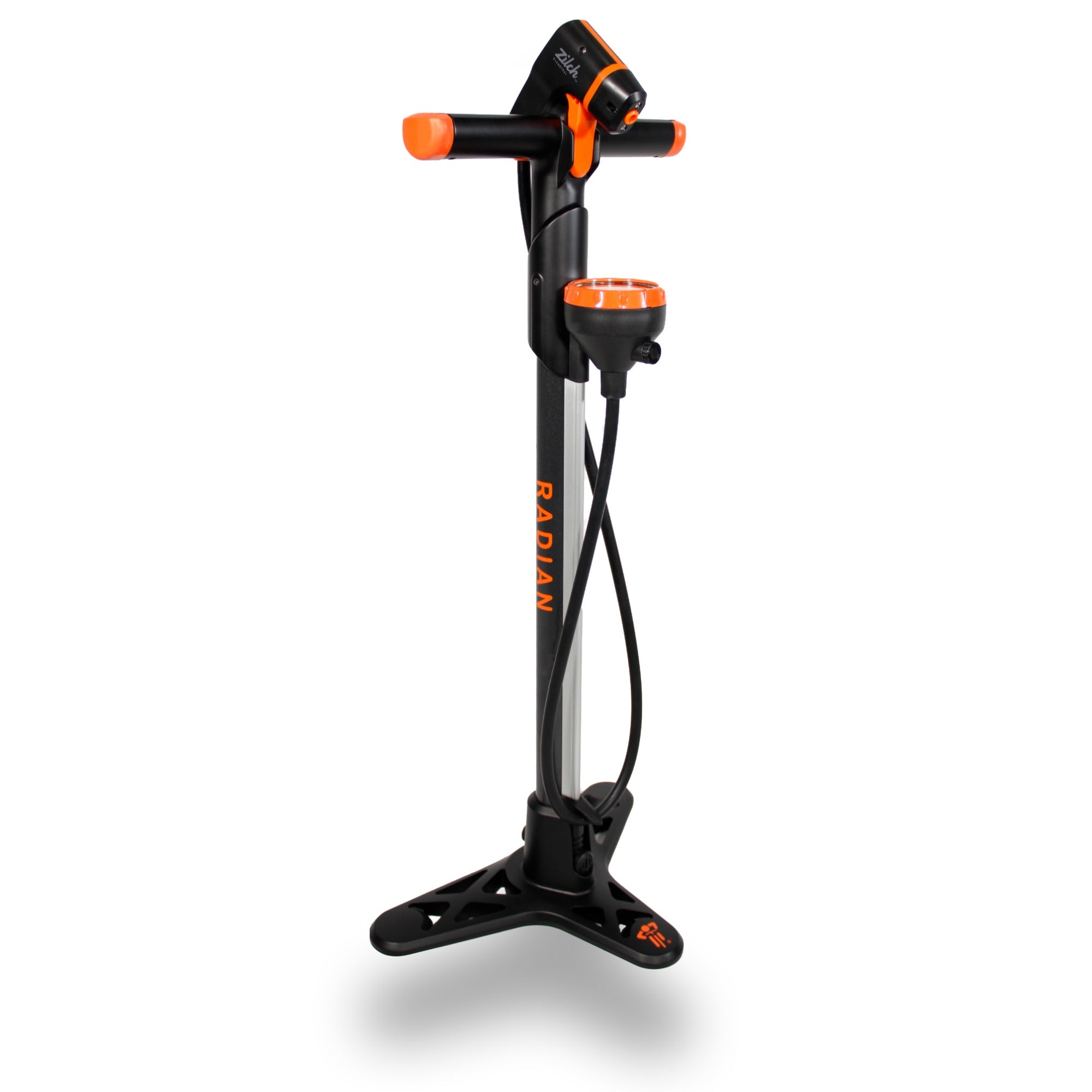 Zilch Bike Tire Pump, Industry Leading Bicycle Floor Pump for Presta and Shrader